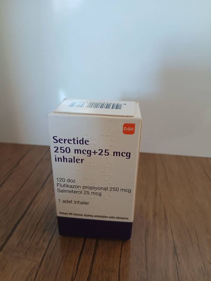 اسپری سروتاید 25/250 میکروگرم gSERETIDE Inhaler 25/250 mc چوپوقی سریتاید